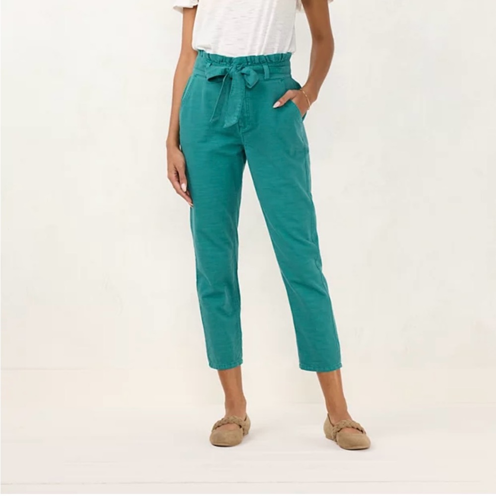 Lauren Conrad High-waisted Paper Bag Pants